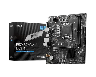 PC component MSI Pro B760M-E DDR4