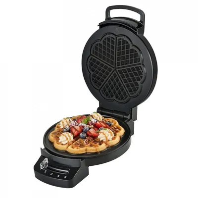 Waffle and sandwich maker Heinner HWF-F1200BK