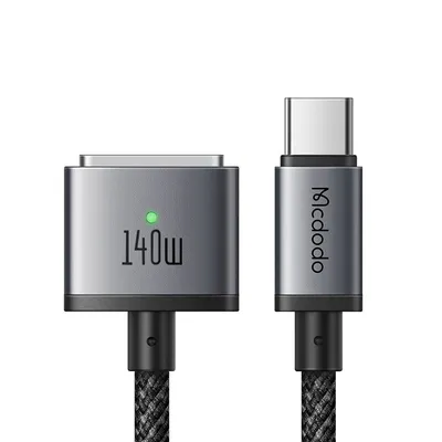 Magnetic cable USB-C to Magsafe 3 Magnetic Cable with LED 140W