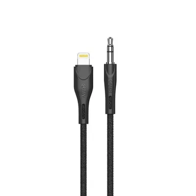 Մալուխ Green Cable AUX 3.5 to Lightning 1. 2.4A