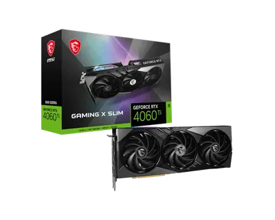 Graphics card MSI GeForce RTX 4060 Ti GAMING X SLIM GDDR6