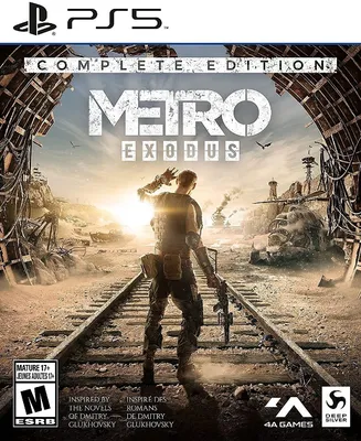 PS5 disc game Metro Exodus