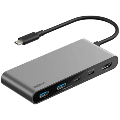 USB-C հանգույց Belkin BELKIN 7-Port USB-C Hub with Dual USB-C Ports