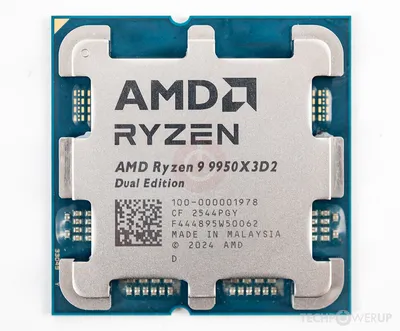 CPU AMD Ryzen 9 9950X3D2 AM5s 16Cores 32Threads L3 Cache CPU