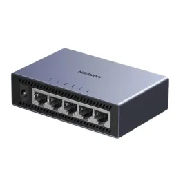5-Port Gigabit Ethernet Switch Aluminum Housing
