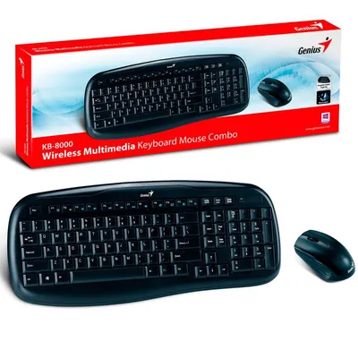 Keyboard GENIUS KB-8000X USB Wireless 2