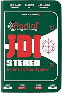 Stereo premium passive direct box Radial JDI