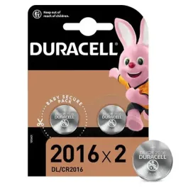 Battery Duracell DL CR BR2016 2Bli 3V