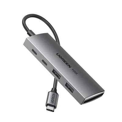 Usb-hub UGREEN 5-in-1 2x3.2 USB-A 2x3.2 Type-C 30758