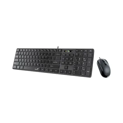 Keyboard and mouse GENIUS SlimStar C126 USB Cord