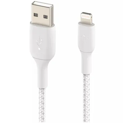 Lightning braided cable Belkin WHT CAA002BT2MWH
