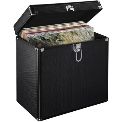 50 LP Case Aluminium Look