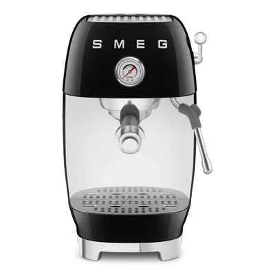 SMEG Manual espresso coffee machine with cold brew ECFO3BLUK