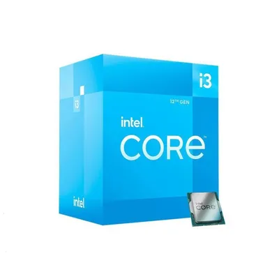 Intel Core i3 12100 Threads 8 4.30 GHz PWR: 85W