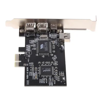 PCI-e to FireWire controller IEEE 1394 2port 1394 for notebook