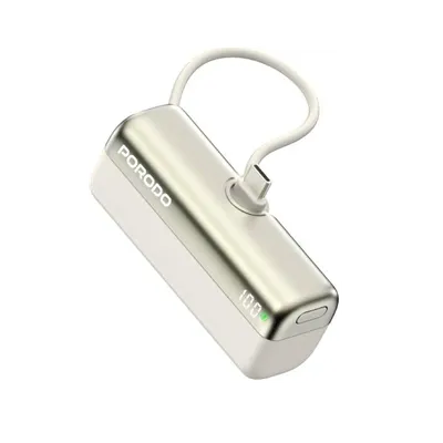 Power bank Porodo Rocket Volt 10000mAh Built-in USB-C Connector
