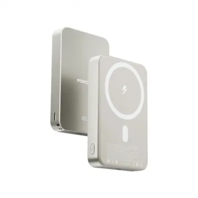 Power bank Porodo 10000mAh Magsafe Fast Wireless & PD Charging