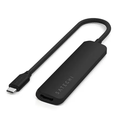 USB hub SATECHI 4-in-1 USB-C Slim Multiport Adapter 4K ST-P4SK