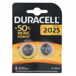 Batteries Duracell DL CR2025 2Bli 3V