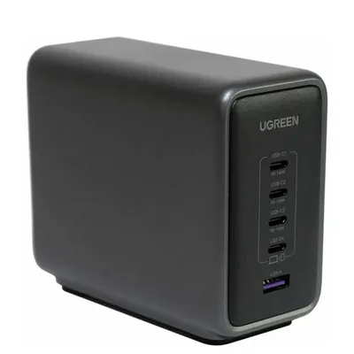 Power adapter UGREEN Nexode USB-C PD Gan 5 Ports Desktop 90903B 300W