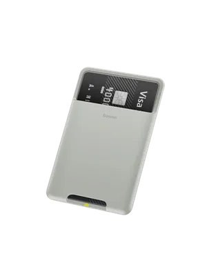 Baseus Case Back Stick Silicone Card Bag