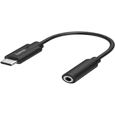 Audio adapter Hama USB-C plug - 3.5 mm Jack socket stereo 205282