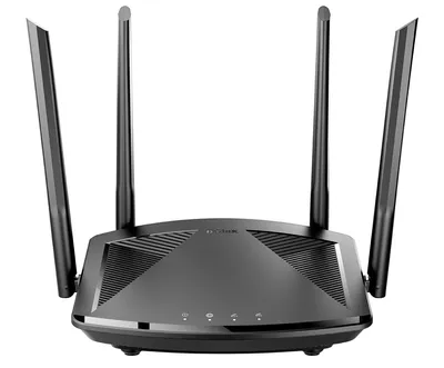 Dual-band Wi-Fi 6 router D-Link DIR-X1860 RU AX1800 1200 574Mbps
