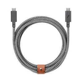 Cable NATIVE UNION Belt Cable USB-C to USB-C Zebra 2.4M 240W