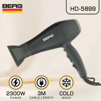 Hair dryer BERG HD-5899