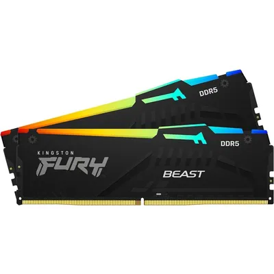 FURY BEAST KIT of 2 2x16 DDR5 5600MHz KF556C36BBEAK2-32 RGB
