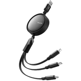 McDododo 3 in 1 A-L Micro Type-C Cable 1. CA-7256