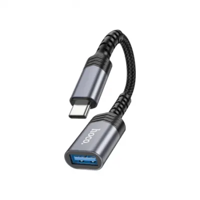 Converter Hoco Type-C Male to USB Female 3.0 UA24 Metal