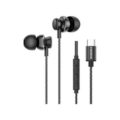 Foneng T67 In-Ear Heavy Bass Earphone Type-C - 3537