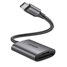 USB-C-ից SD TF ադապտեր UGREEN Alu Case 80888