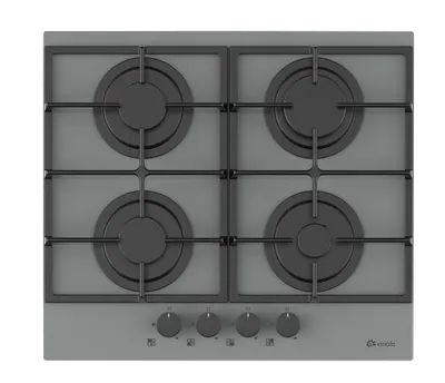 Built-in glass gas hob Vinola VNH 604G6170GGrey