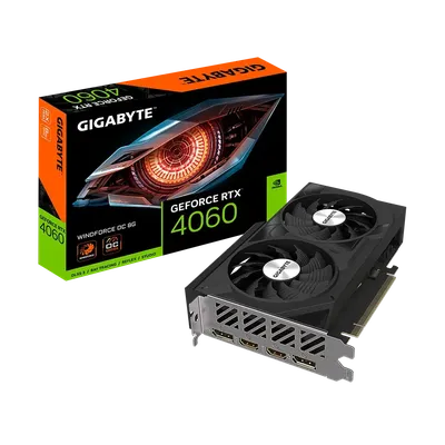 Graphics card Gigabyte GeForce RTX 4060 WINDFORCE GDDR6 OC