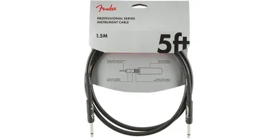 Guitar cable Fender Pro 5 inst cable blk 0990820026
