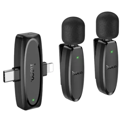 Wireless microphones Hoco L15 Crystal Type-C