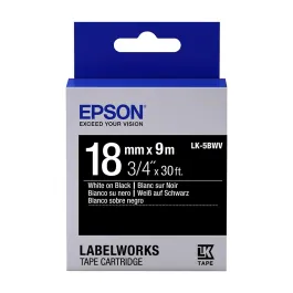 Tape Epson LK5BWV Vivid Wh blk18 9 Tape