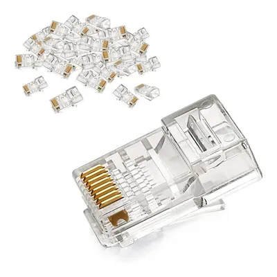 LAN connector Cat 6 100 pieces 27-27