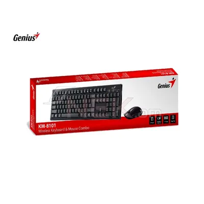 Wireless keyboard and mouse set GENIUS KM-8101