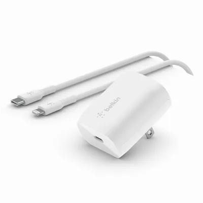 Wall charger Belkin USB-C with USB-C cable 20W