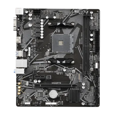 Motherboard Gigabyte A520M-K V2 S-AM4 A520 VGA DVI HDMI 3xPCI-E 2DDR4 SATAIII RAID M.2 PCI SATA3