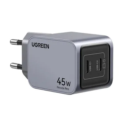 Wall charger UGREEN Nexode GaN Pro Dual USB-C 35008 45W
