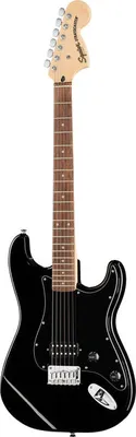 Squier FSR AFF Strat H HT LRL BPG BLK