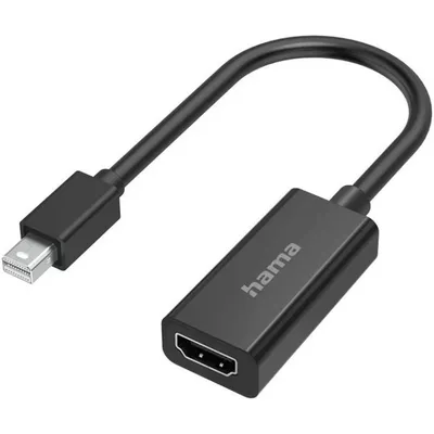 Video adapter Mini DisplayPort plug to HDMI™ socket Ultra-HD 4K Hama 200332