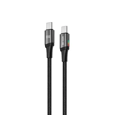 Cable Green Lion USB-C TO USB-C PD 100W Lumi Charge Braided