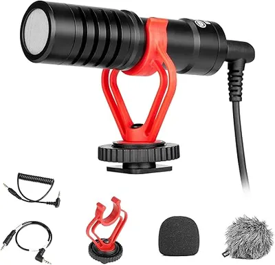 Cardioid video microphone BOYA BY-MM1 for DSLR
