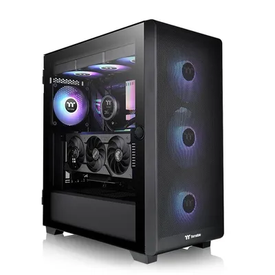PC case THERMALTAKE S250 TG ARGB Mid Tower Chassis CA-1Y6-00M1WN-00