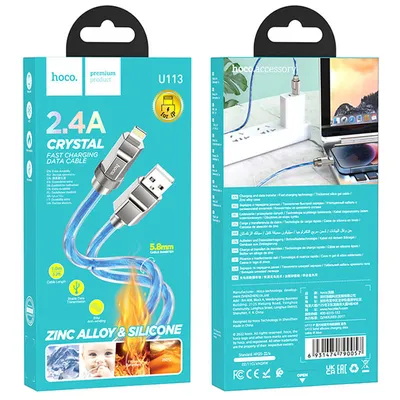 Charging cable Hoco Lightning U113